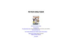 Desktop Screenshot of peterkreutzer.com