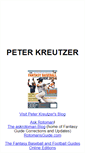 Mobile Screenshot of peterkreutzer.com
